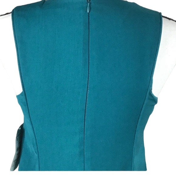 NWT! Zara Trafaluc Green A-Line Sleeveless Dress Size Small - Picture 5 of 6